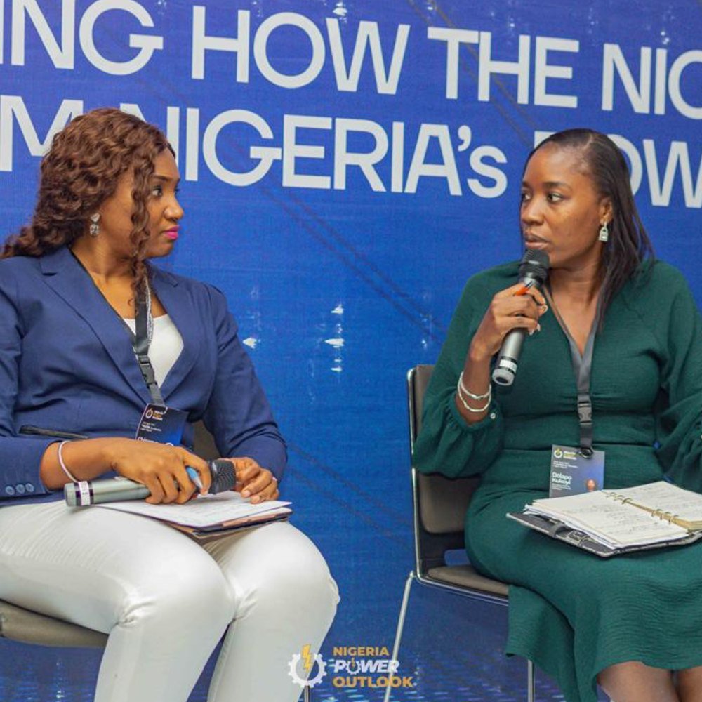 Chinenye Ajayi speaking at Nigeria Power Outlook